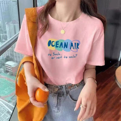 Pure Cotton Summer Short-sleeved T-shirt Chinese Style Fashionable And Stylish