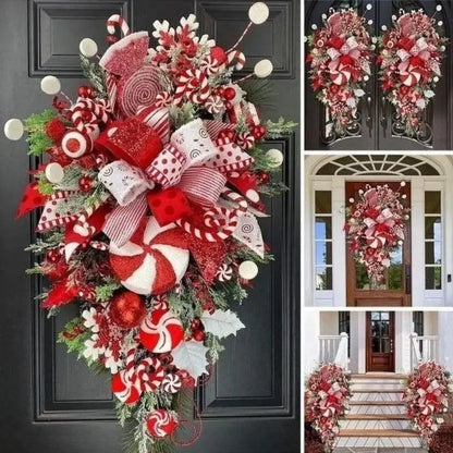 Christmas Upside Down Tree Door Wall Decoration - Ocean Vault