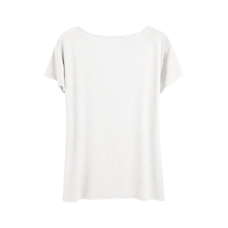 Women's Cute Animal Print Short Sleeve T-Shirt Summer Casual Letter Graphic Tee Round Neck Top