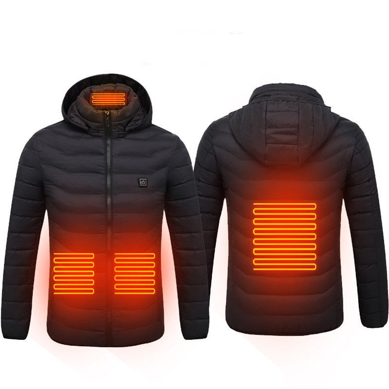 New  Electric Jacket Cotton Coat Heater Thermal Clothing for Winter
