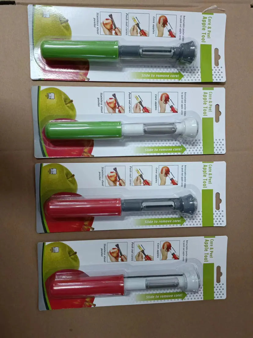 Stainless Steel Two-in-one Shrink Fruit Peeler - Ocean Vault