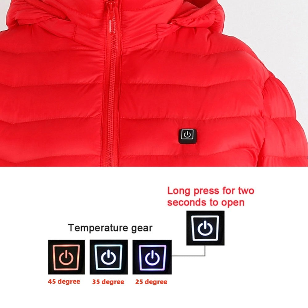 New  Electric Jacket Cotton Coat Heater Thermal Clothing for Winter