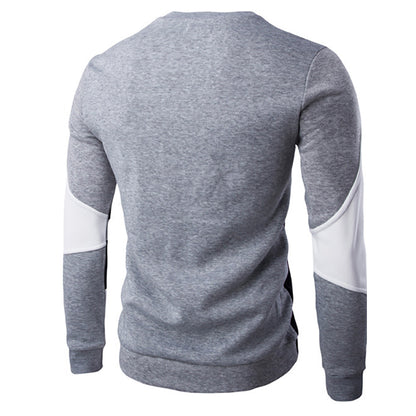 Casual Sportswear Baseball Sweater Plush Men's Wear