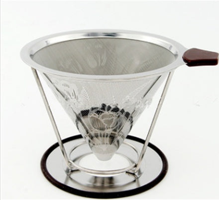 Hand - operated coffee filter