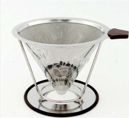 Hand - operated coffee filter