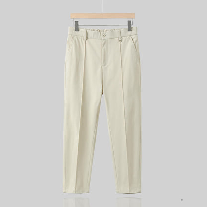 Ironing-free Simple Suit Pants Solid Color Casual Light Luxury Tapered