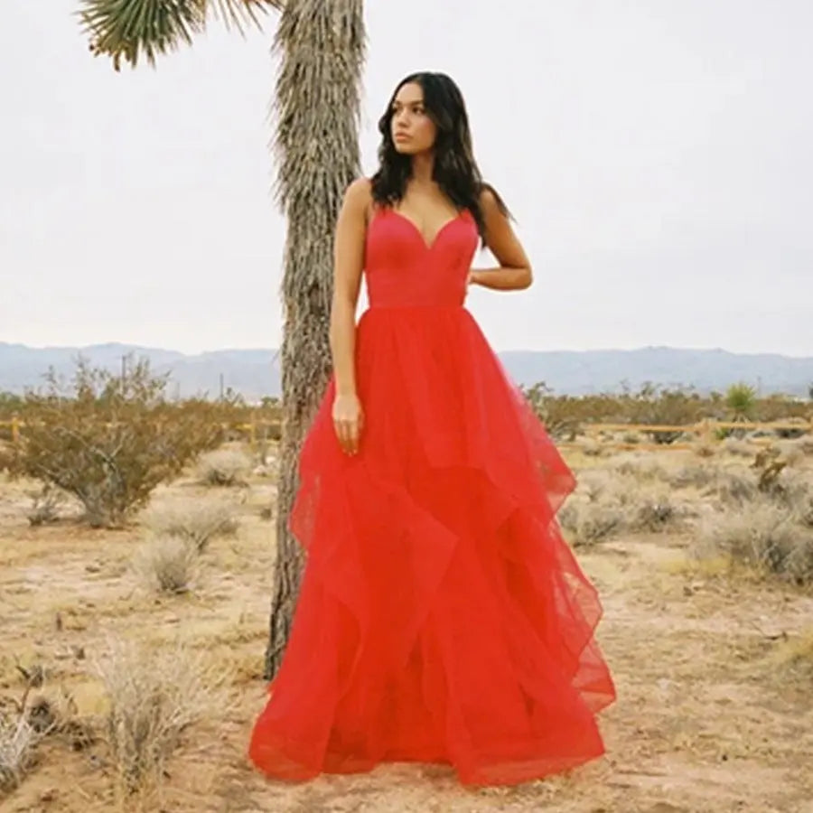 Women's Dress Banquet Temperament Red Niche High-end Advanced Texture Black Year - Ocean Vault