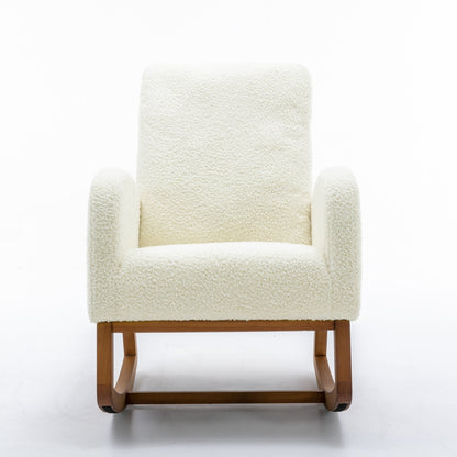 COOLMORE Living Room Comfortable Rocking Chair Living Room Chair
