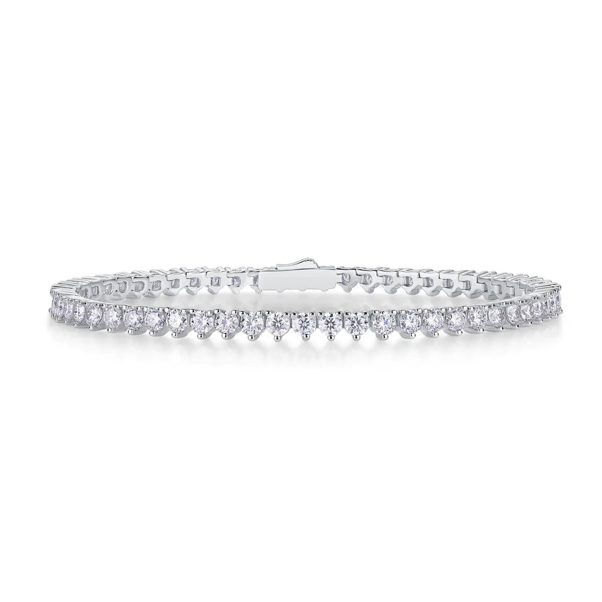 Mark Luxury Fashion Mosan Diamond S925 Silver Bracelet Comparable To Natural Diamonds - Ocean Vault
