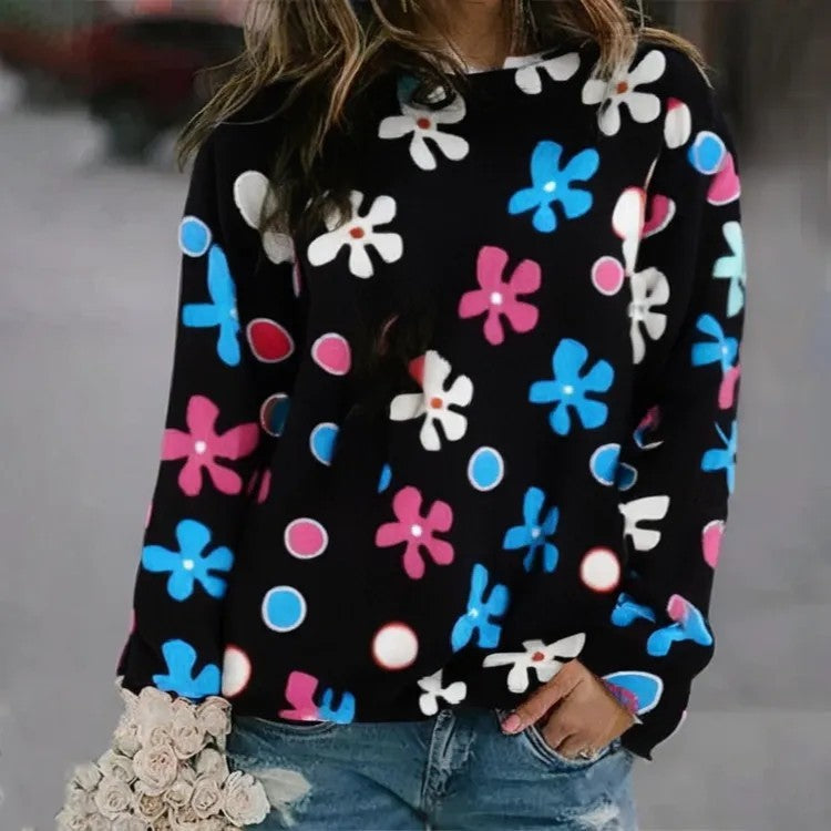 Digital Printed Women's Sweater