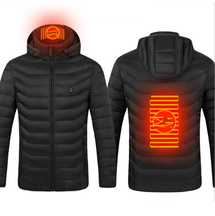 New  Electric Jacket Cotton Coat Heater Thermal Clothing for Winter