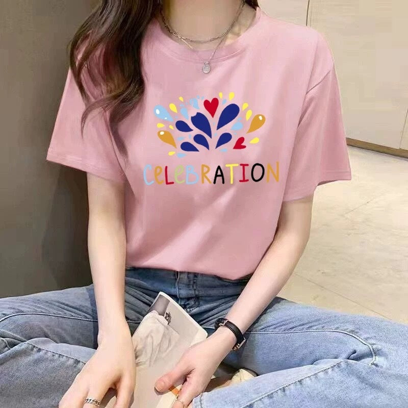Pure Cotton Summer Short-sleeved T-shirt Chinese Style Fashionable And Stylish