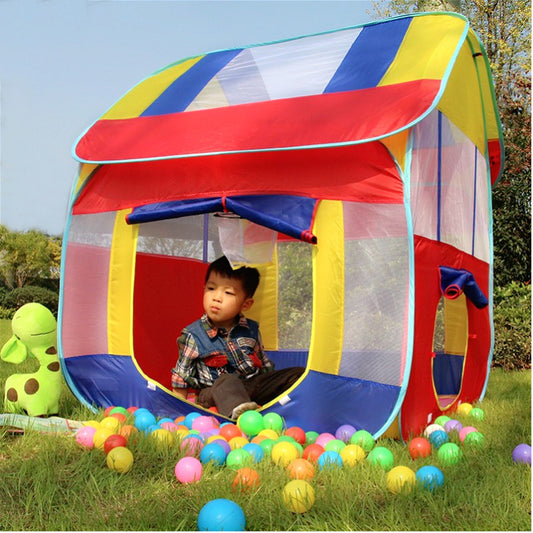 Outdoor Children Tent Large Game Room Garden House - Ocean Vault