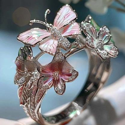 Jewelry Ring Butterfly Ring Boutique Decoration