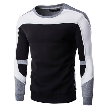 Casual Sportswear Baseball Sweater Plush Men's Wear
