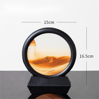 Quicksand Painting Hourglass Ornaments Decoration Glass Crafts