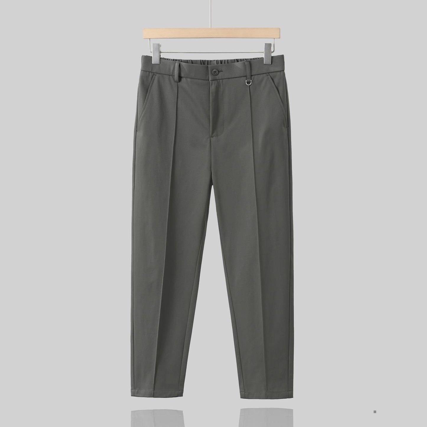 Ironing-free Simple Suit Pants Solid Color Casual Light Luxury Tapered