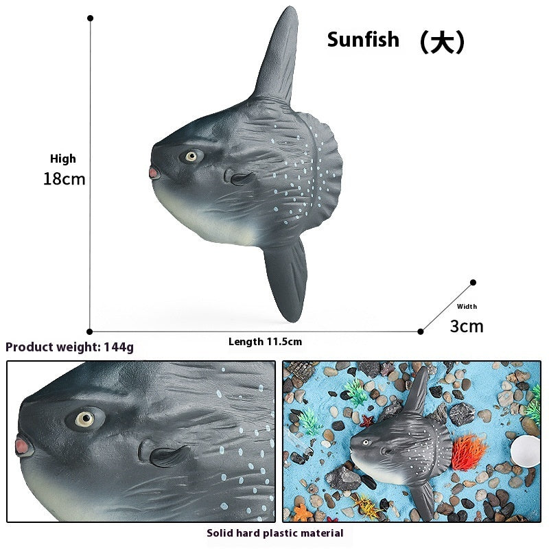 Simulation Marine Animal Model Children's Cognitive Toy