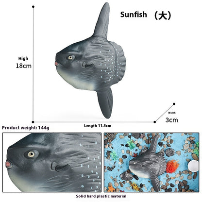 Simulation Marine Animal Model Children's Cognitive Toy