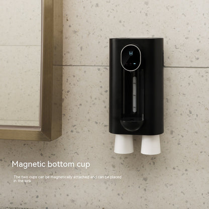 Automatic Mouthwash Dispenser Punch Free Easy To Fill Adjustable Wall Mounted Mouth Wash Dispenser For Hotel Housewarming Gifts