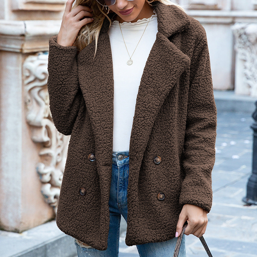 Cardigan Fluffy Coat For Winter