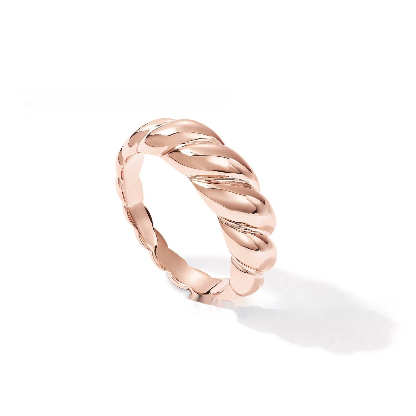 Personalized Bread Abstract Ring For Women