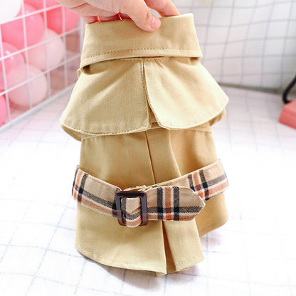 Khaki Trench Coat Couple Outfit Jacket Dress