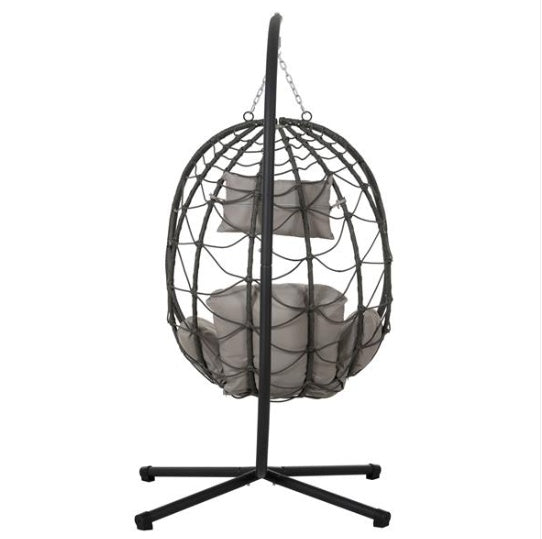 Indoor And Outdoor Swing Chairs, Hanging Basket Chairs With Stands Are Suitable For Bedrooms, Living Rooms, Balconies, And Are Prohibited From Being Sold On The Wayfair Platform