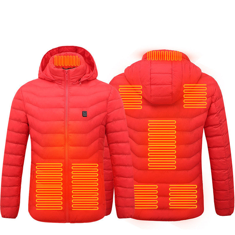 New  Electric Jacket Cotton Coat Heater Thermal Clothing for Winter