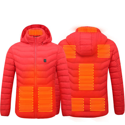 New  Electric Jacket Cotton Coat Heater Thermal Clothing for Winter