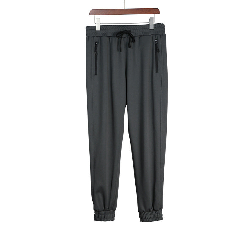 Men's Autumn New Quick-drying Running Leisure Woven Baggy Pants