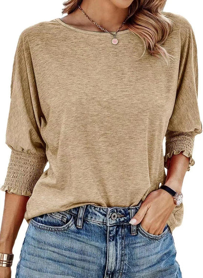 Summer New Product Fashionable Loose Round Neck Cufflinks Embroidered Long Edition Women's Large Shirt
