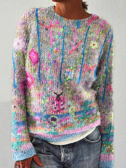 Digital Printing On Women's Sweaters