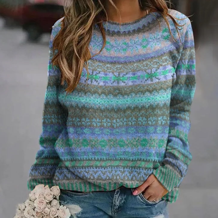 Digital Printed Women's Sweater