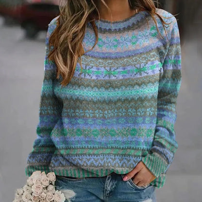 Digital Printed Women's Sweater