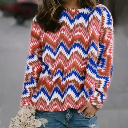 Digital Printed Women's Sweater