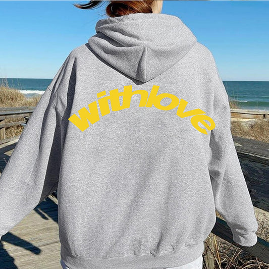 Men's And Women's Trendy Sports Fashion Leisure Pullover Long-sleeved Hoodie