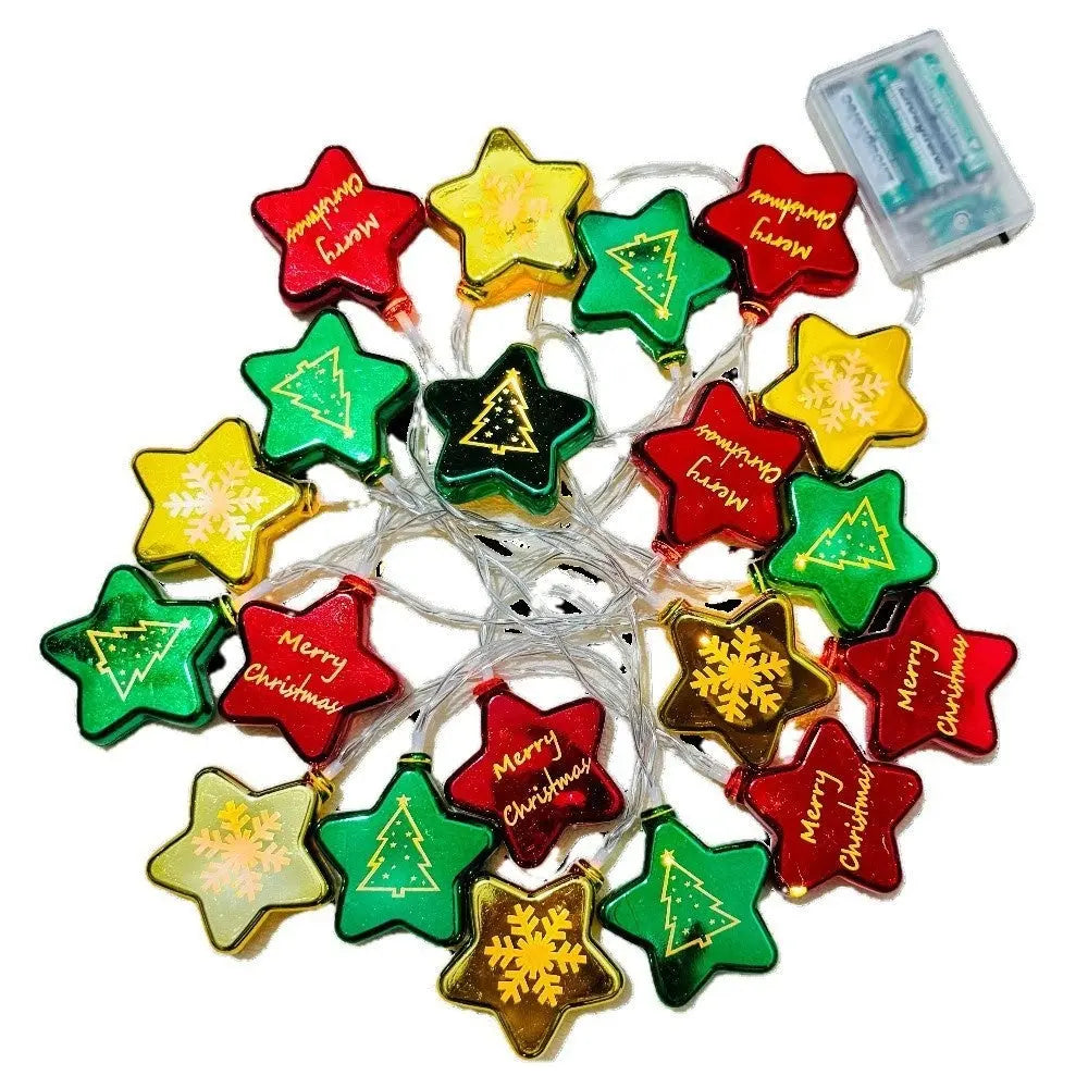 Christmas Party Decorations Scene Layout Atmosphere Lighting Chain - Ocean Vault