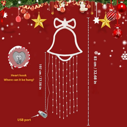 Christmas Bell Hanging Lamp Atmosphere Christmas Tree Decoration - Ocean Vault