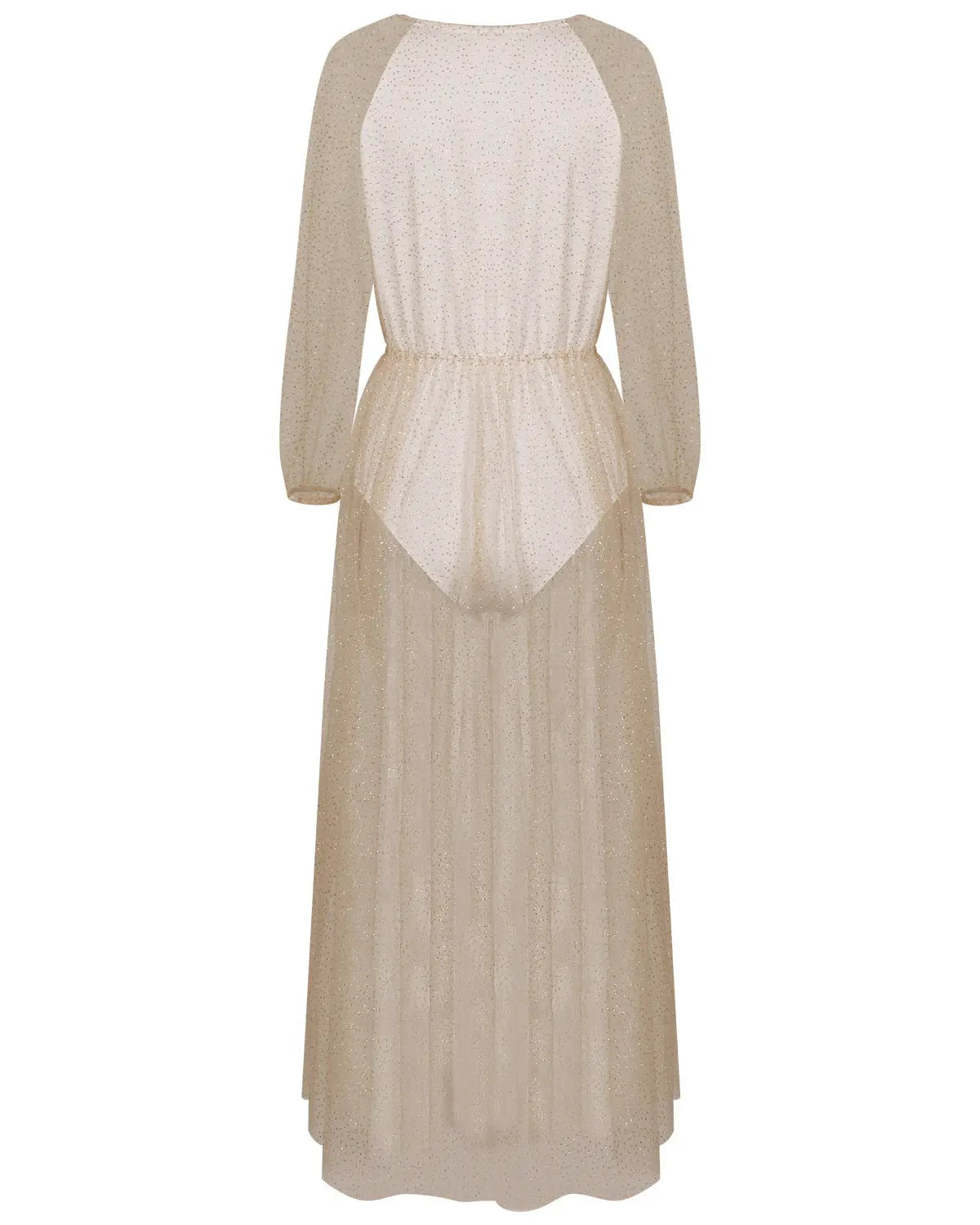 European and American style foreign trade hot drilling long-sleeved bikini outer cover shirt beach resort sun protection clothing - Ocean Vault