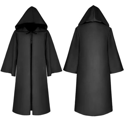 Halloween Ball Dress Up Death Cloak Medieval Hoodie Cloak - Ocean Vault