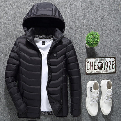 New  Electric Jacket Cotton Coat Heater Thermal Clothing for Winter