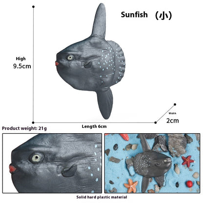 Simulation Marine Animal Model Children's Cognitive Toy