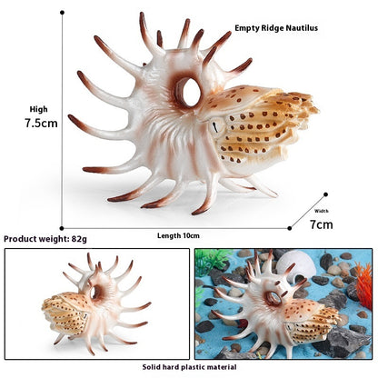Simulation Marine Animal Model Children's Cognitive Toy
