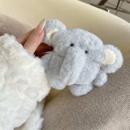 Cute Cartoon Baby Elephant Wireless Bluetooth Headset Protective Cover
