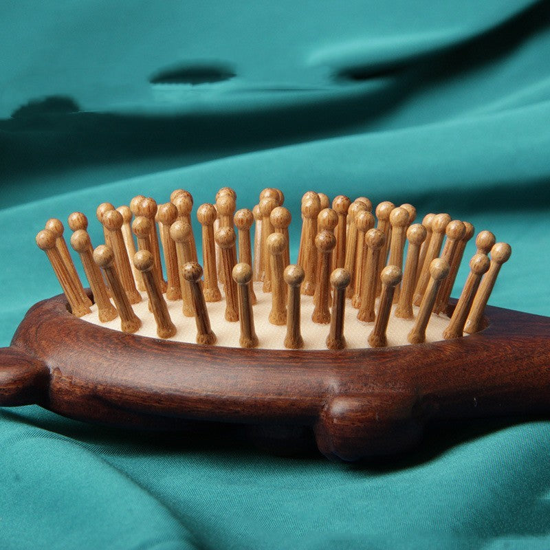 Airbag Massage Comb Large Wooden For Women Only