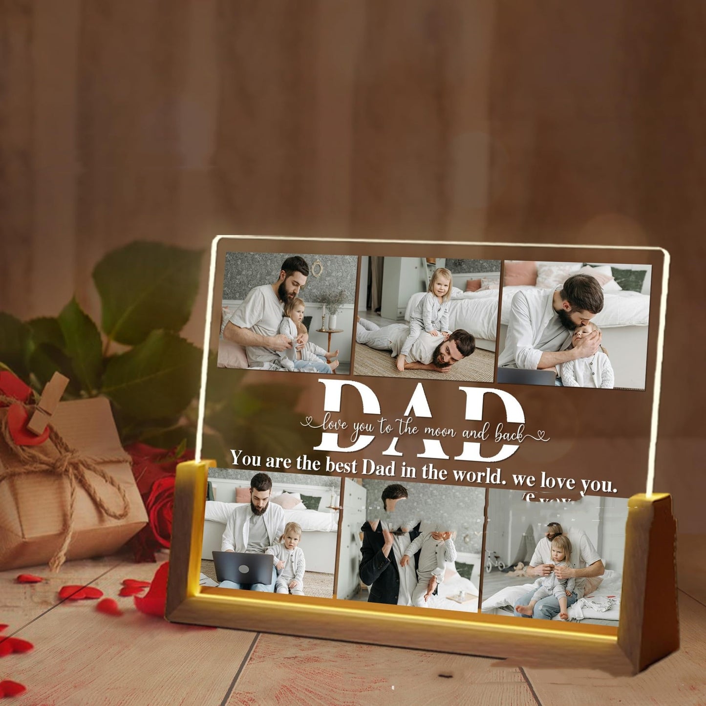 Small Night Lamp Mother's Day Photo Printing Decoration