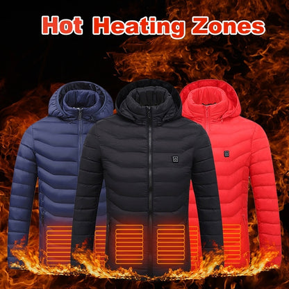 New  Electric Jacket Cotton Coat Heater Thermal Clothing for Winter