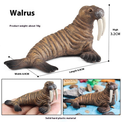 Simulation Marine Animal Model Children's Cognitive Toy