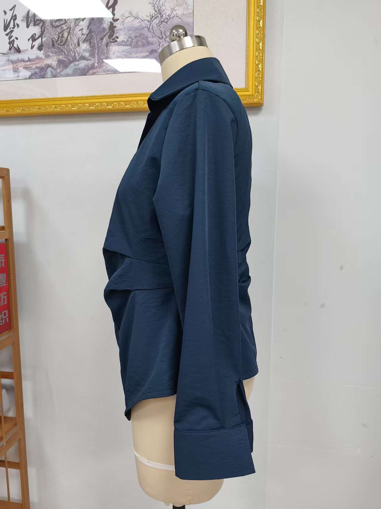 Waist-tight Fashionable Irregular All-match Short Top